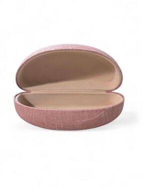 Pink Textured Sunglasses Case